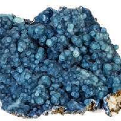 Blue Plumbogummites from China